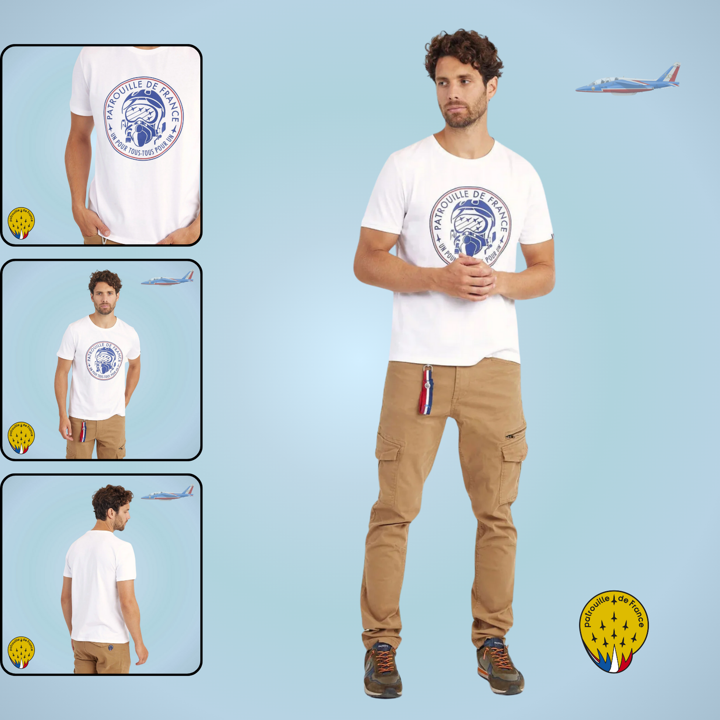 PAF "Vendome National" Tee Shirt - White