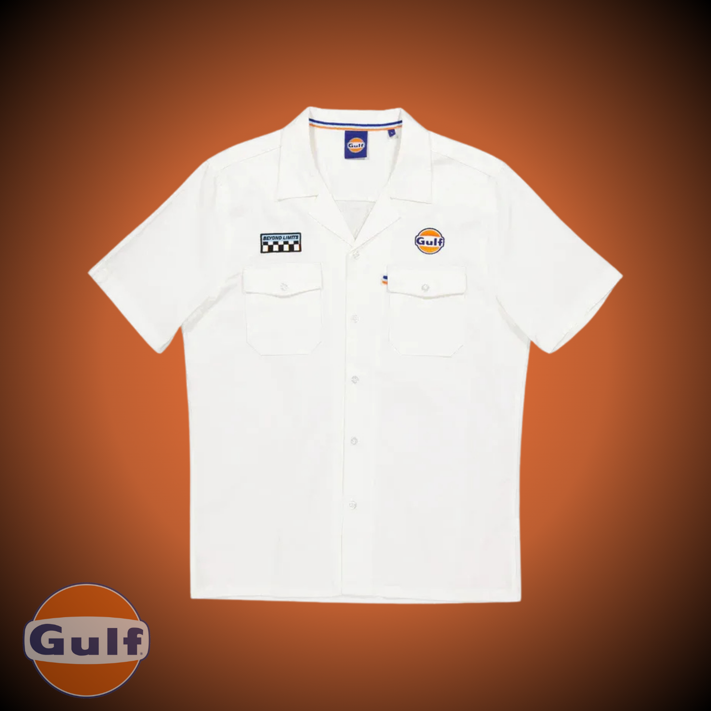 Gulf Chemise "Mechanics" - Blanc