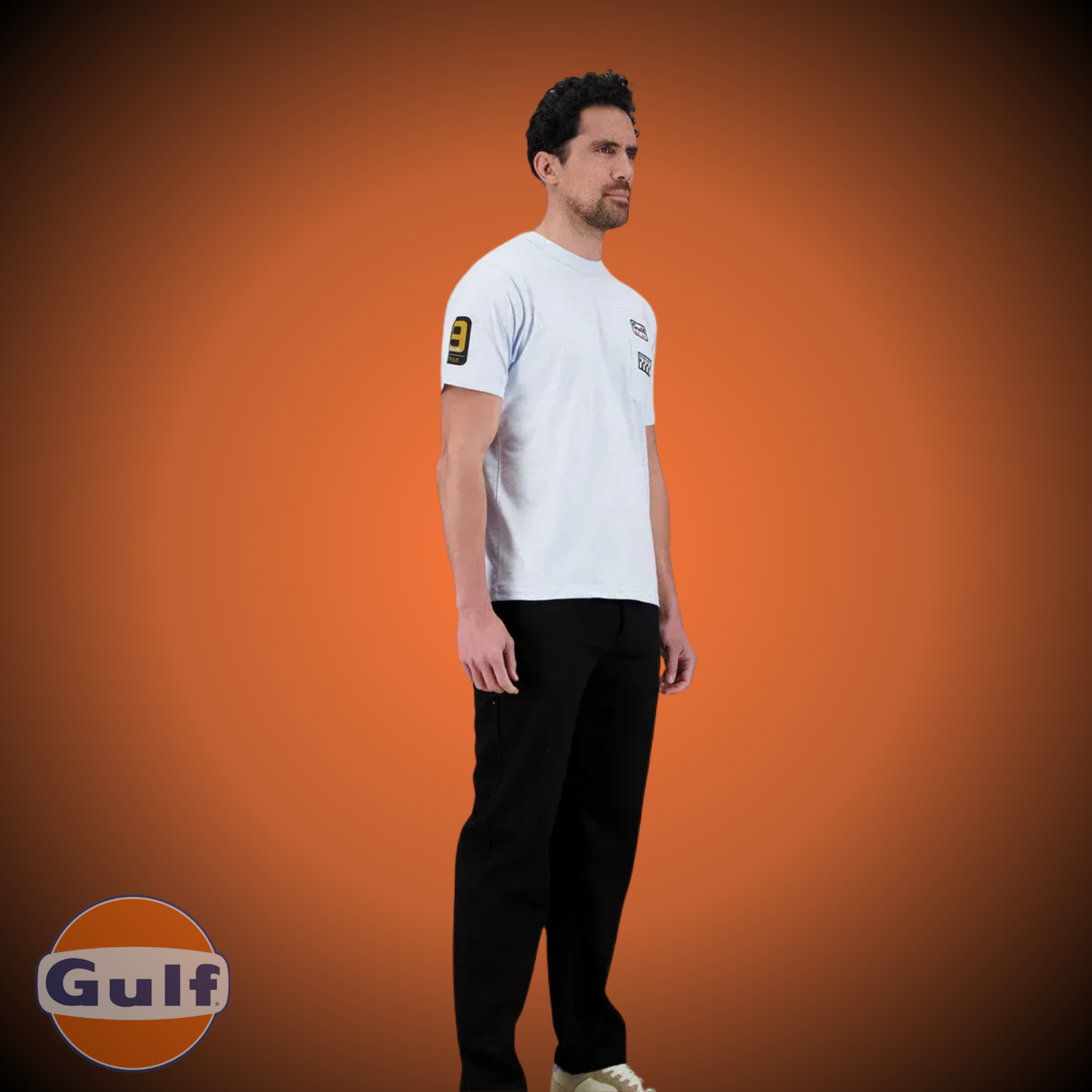 Gulf Tee Shirt "Pocket Big 9"