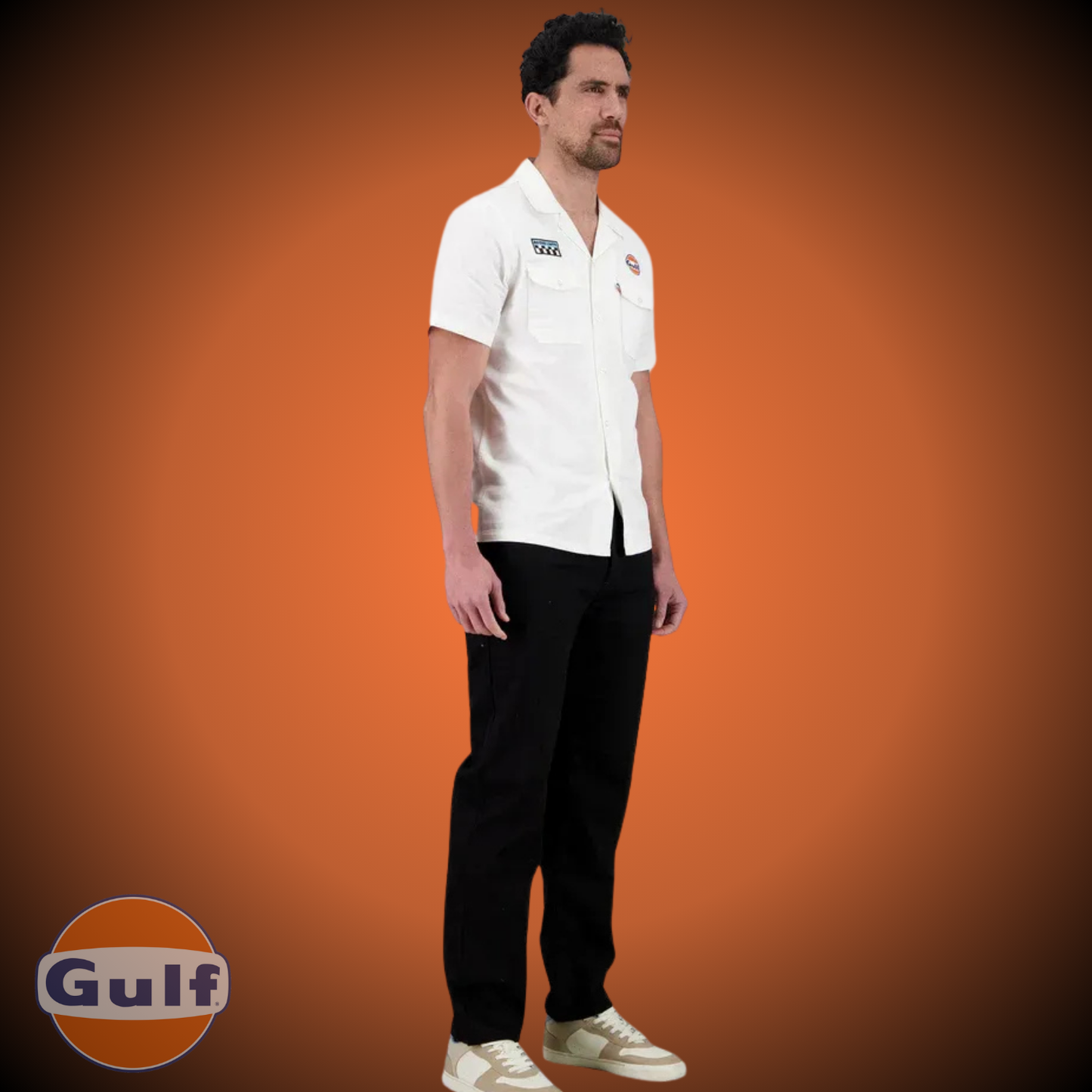 Gulf Chemise "Mechanics" - Blanc