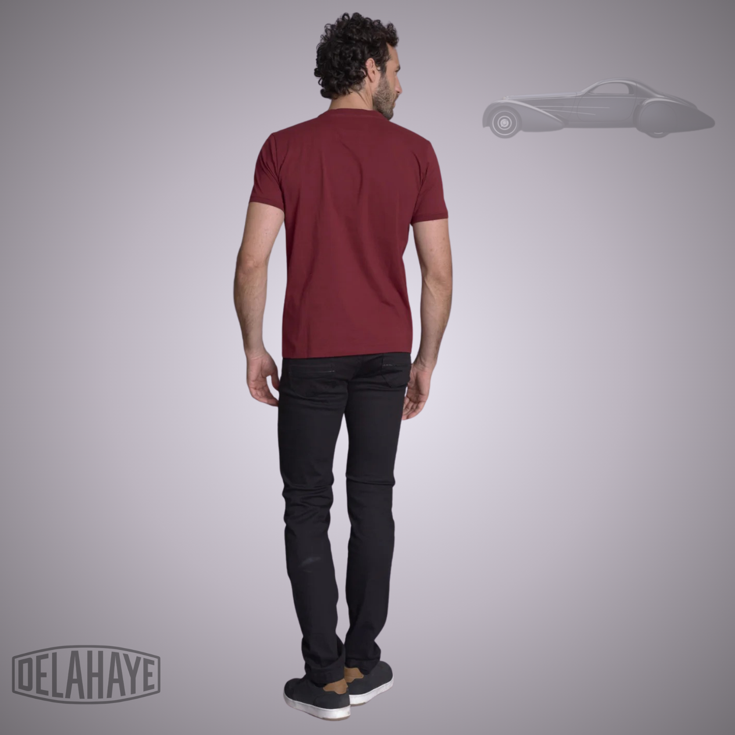 Delahaye Tee Shirt "Lovusantu" - Rubis