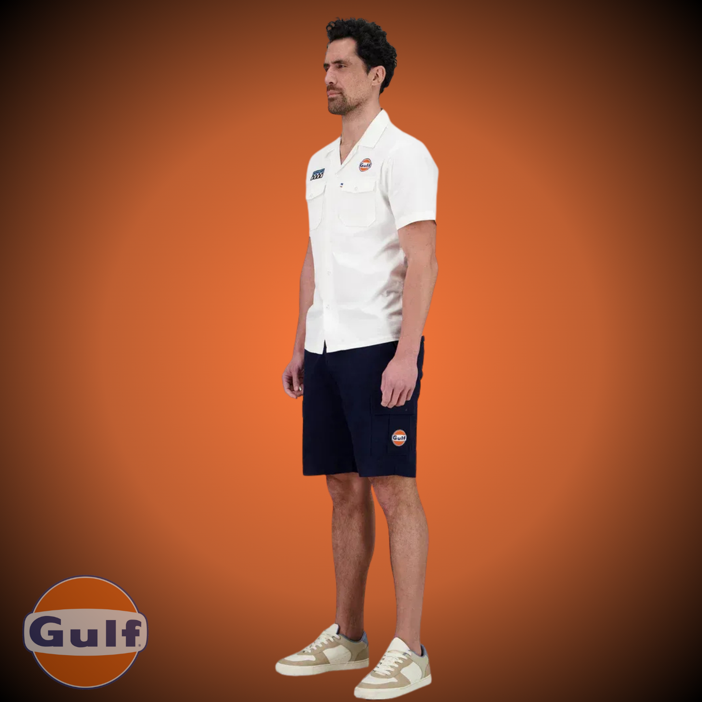 Gulf Chemise "Mechanics" - Blanc