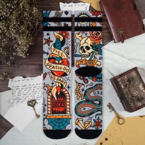 Américan Socks Chaussettes "Till Death Do Us Part" – Mid High