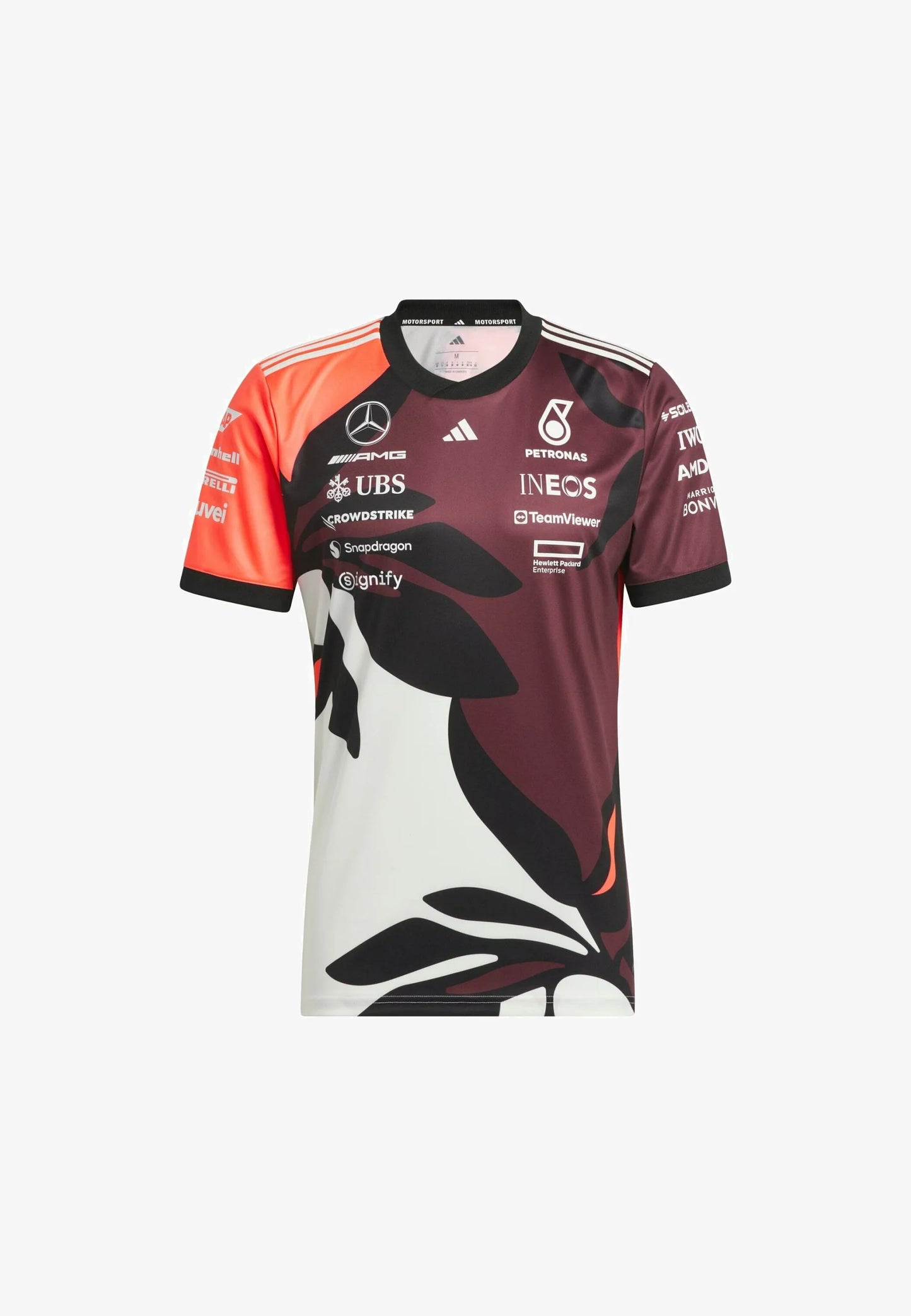 AMG Petronas Tee Shirt Team 2025 - Edition Spéciale Miami