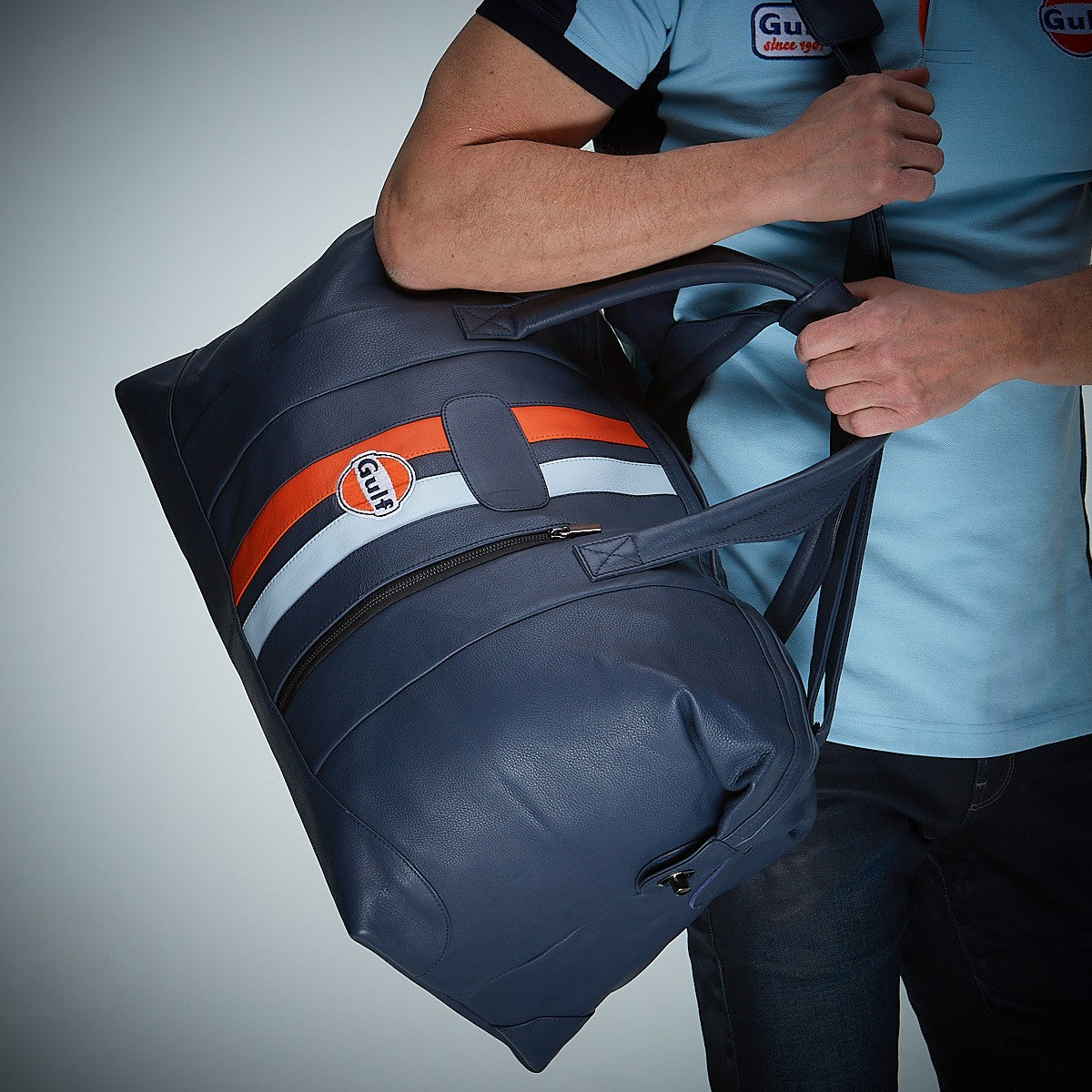 Gulf Sac Cuir "Travel Bag" - Navy