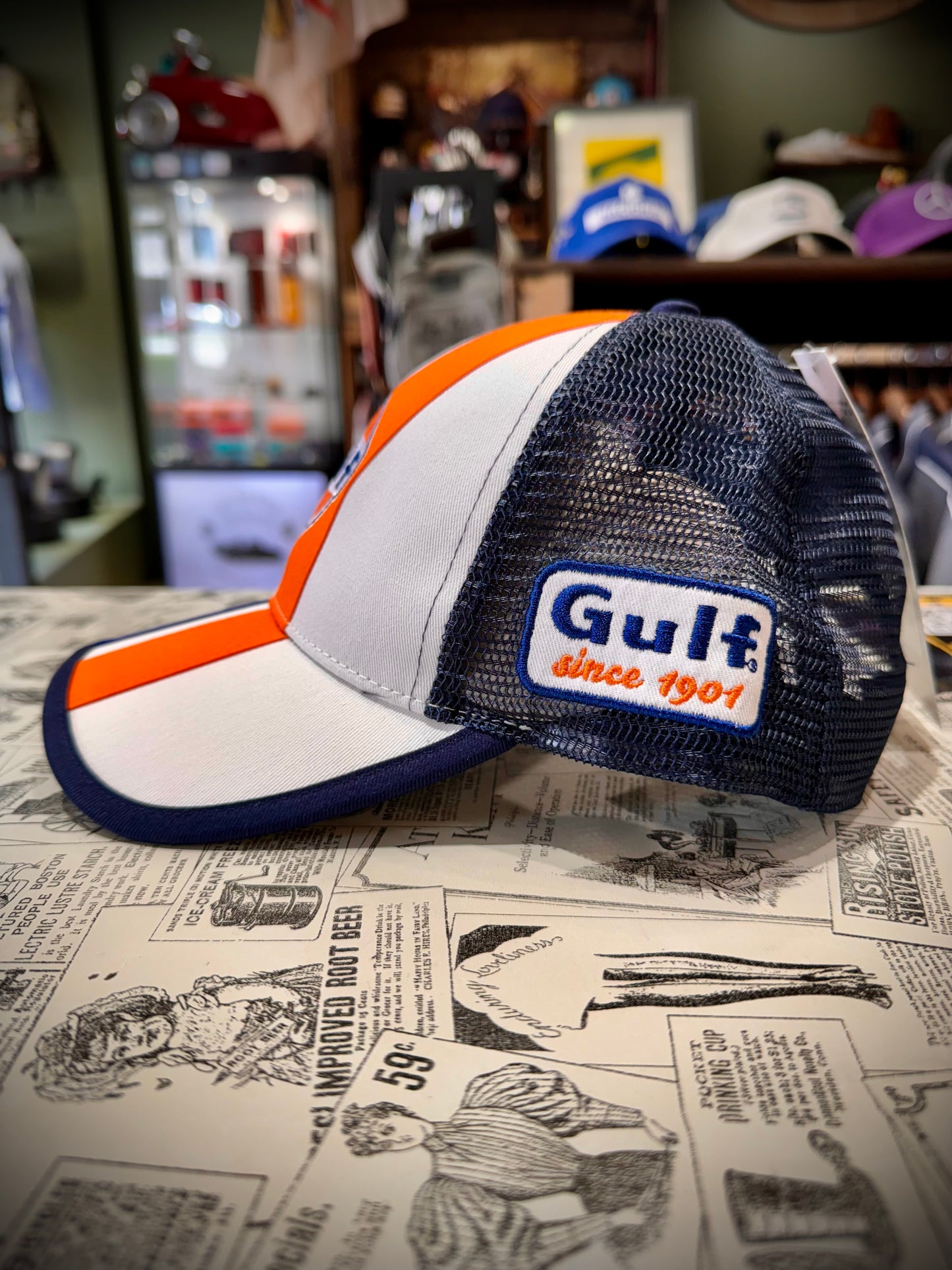 Gulf Casquette Timeless History - Pau Motors Shop