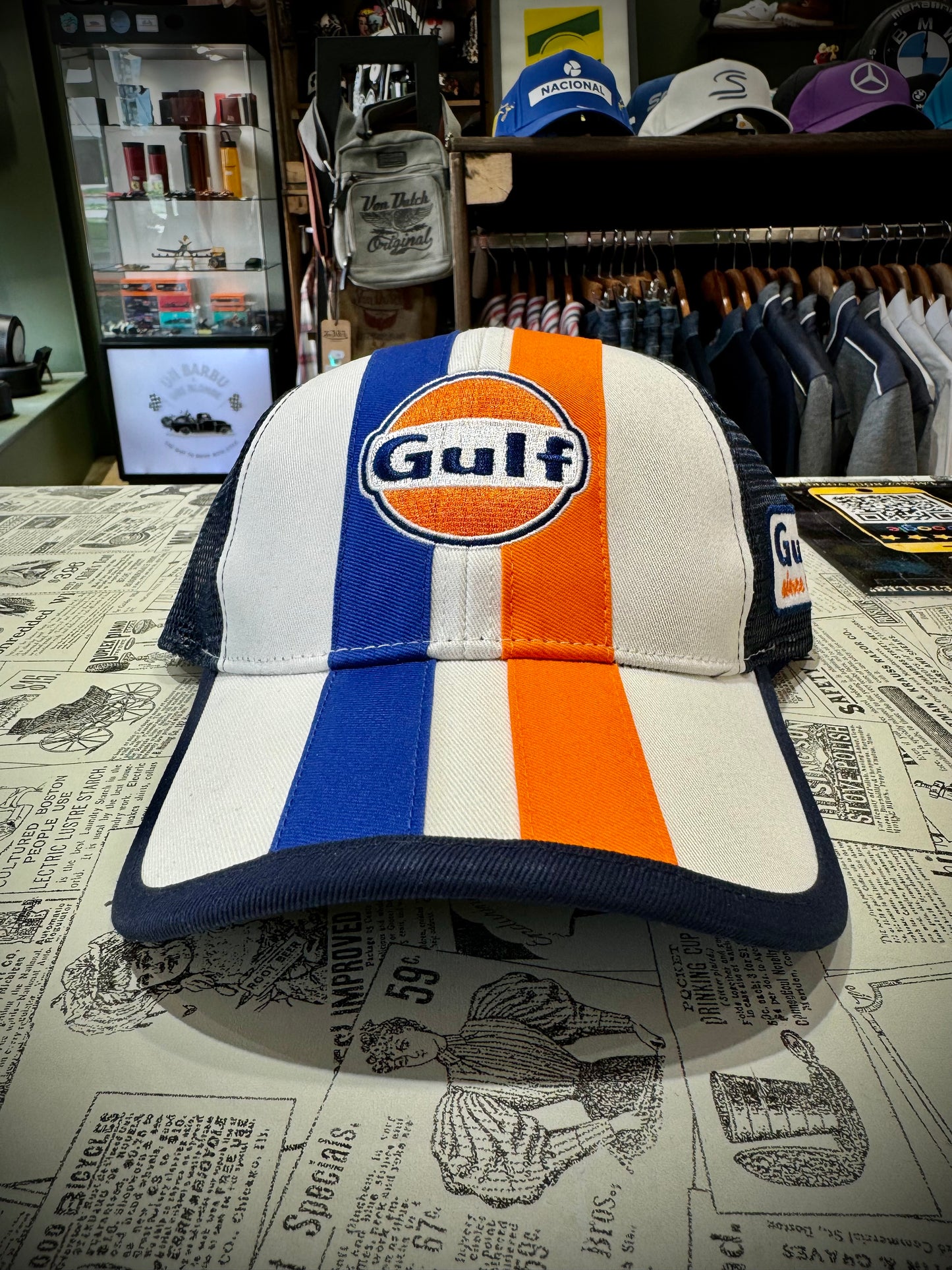 Gulf Casquette Timeless History - Pau Motors Shop