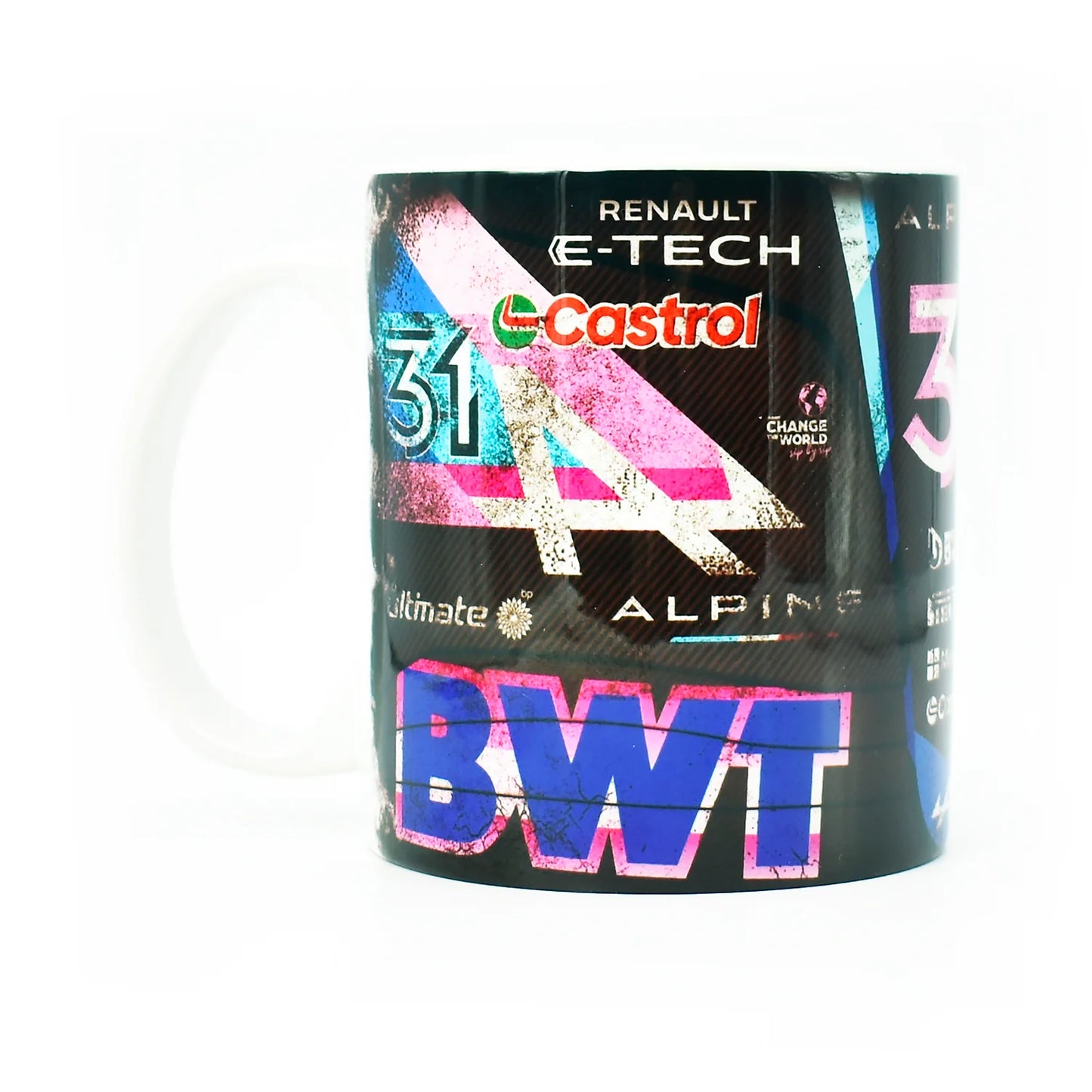 LL Mug Esteban Ocon 2024 Alpine F1 Team #31 - Pau Motors Shop