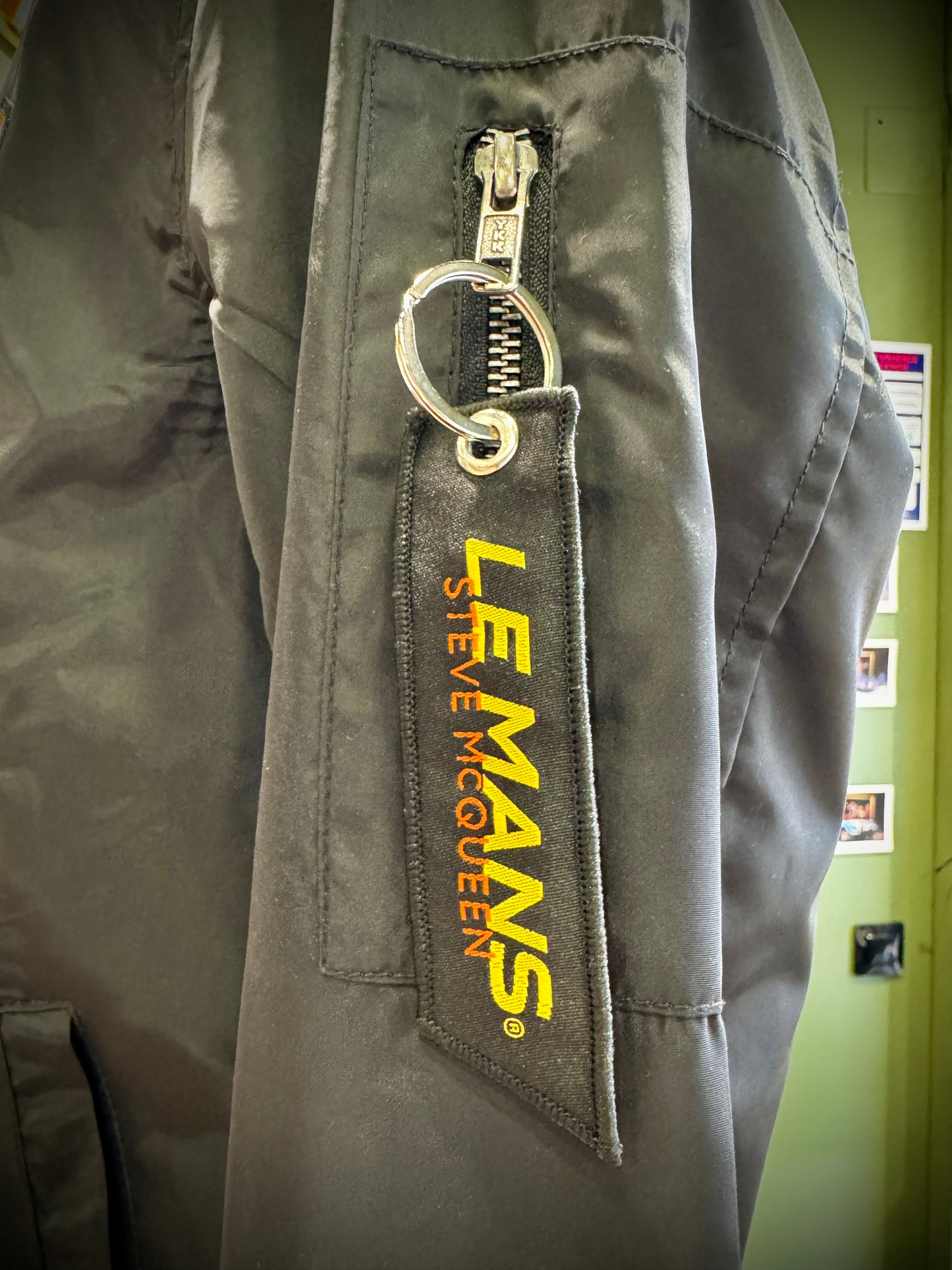 SMQ Bomber "Reverso" - Noir/Argile - Pau Motors Shop