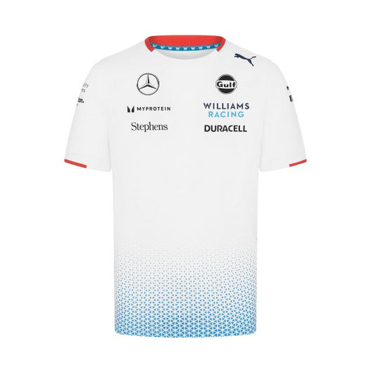 Williams Racing Tee Shirt TEAM 2024 - Blanc