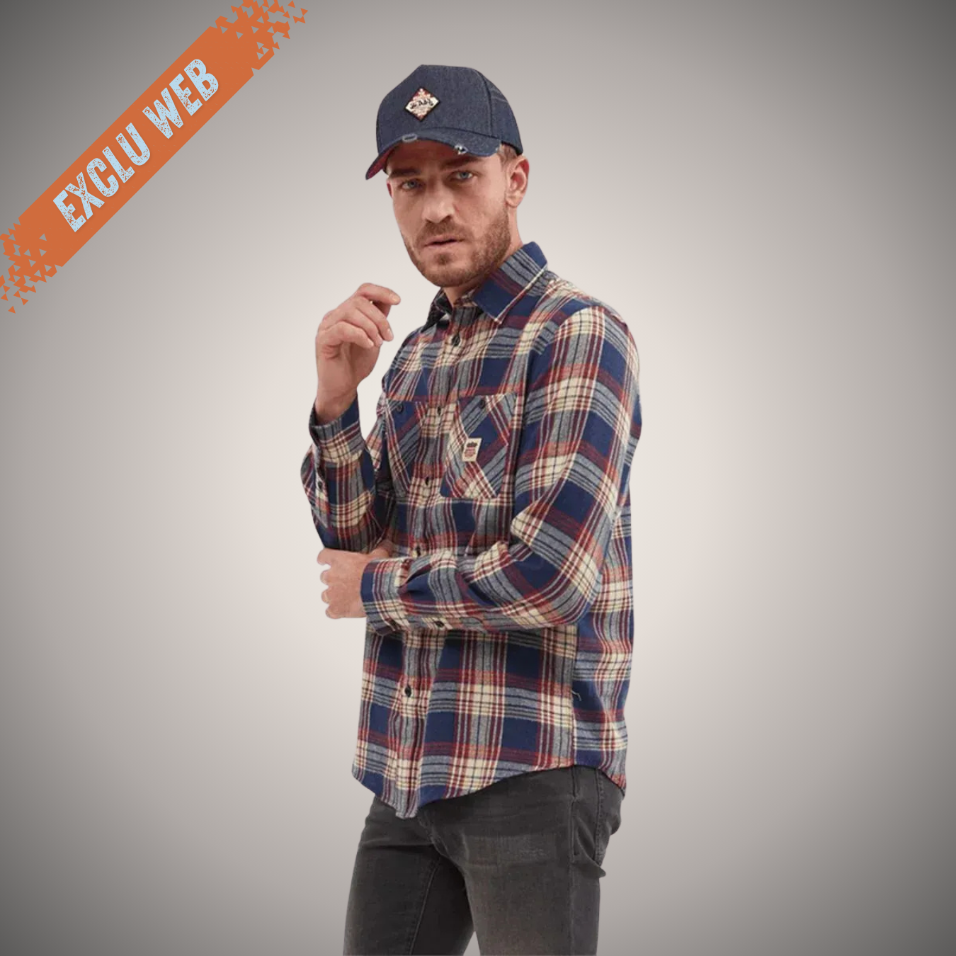 VD Chemise Plaid très doux JACK - 3 Coloris Dispos (Exclu Web)