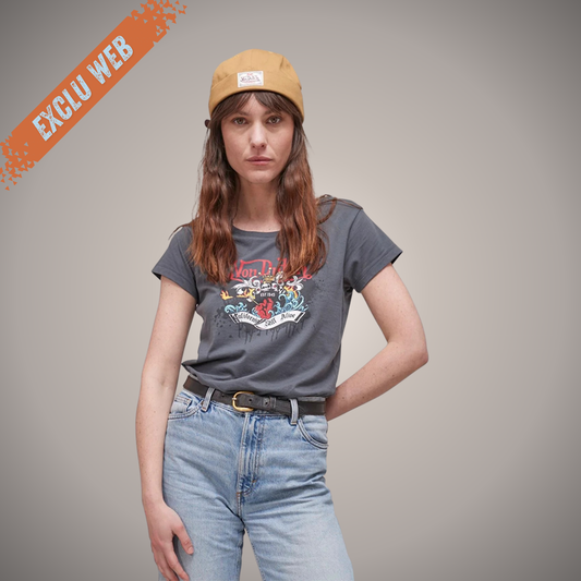 VD T-Shirt Manches Courtes HEARTH (Exclu Web) - 1 en stock