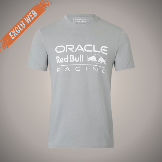 Red Bull Racing Core Tee Large Front Logo Grey