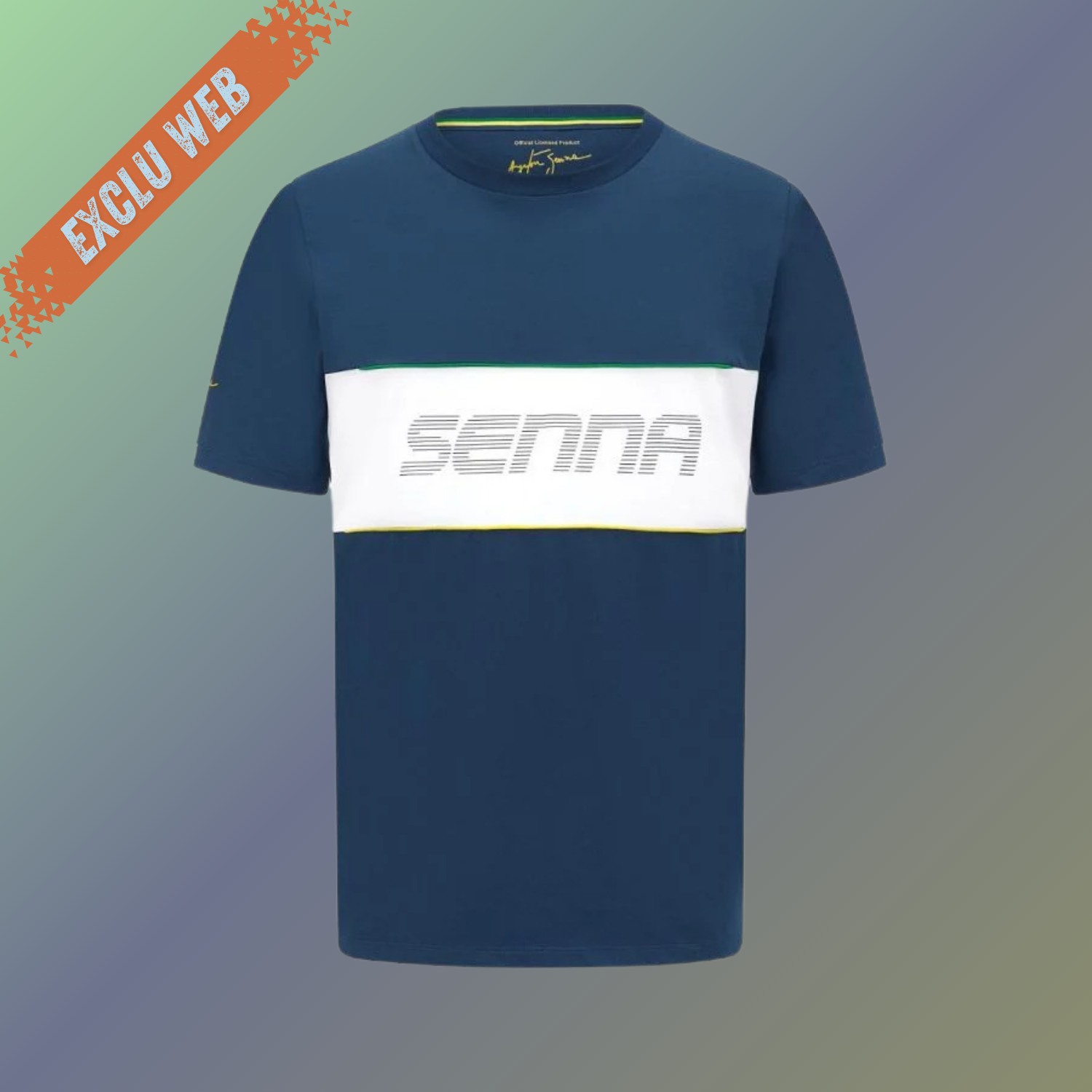 Ayrton Senna Race Tee (Exclu Web)