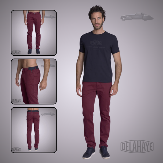 Delahaye pantalon "Praboure" - Rubis