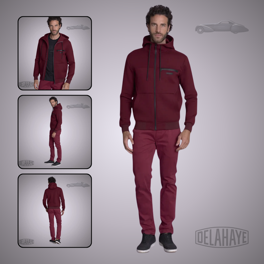 Delahaye Sweat Zippé Rubis