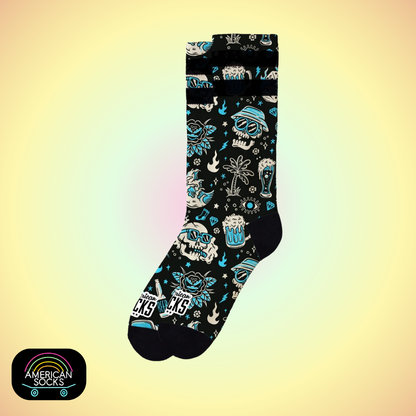 Américan Socks Chaussettes "Dopamine" - Mid High