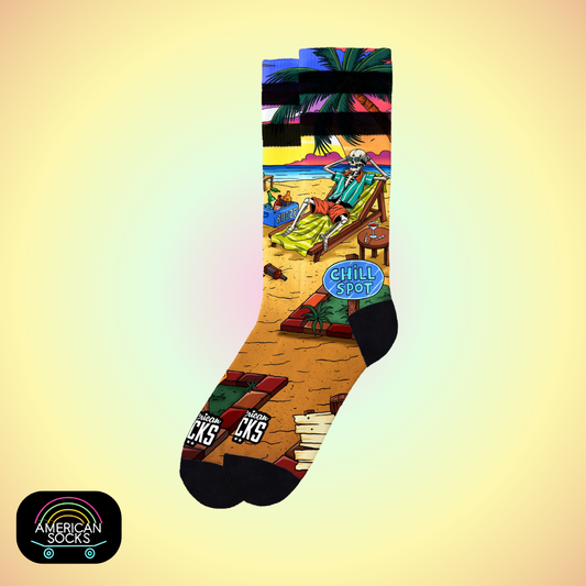Américan Socks Chaussettes "Chiller" – Mid High