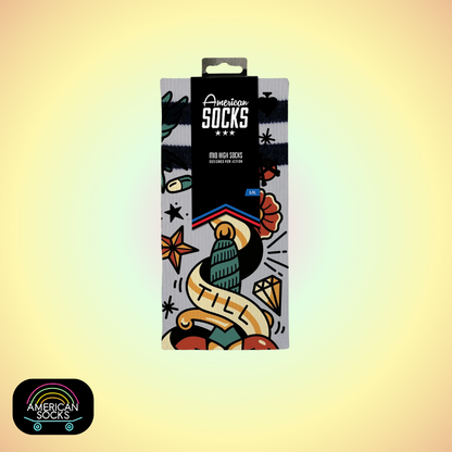 Américan Socks Chaussettes "Till Death Do Us Part" – Mid High