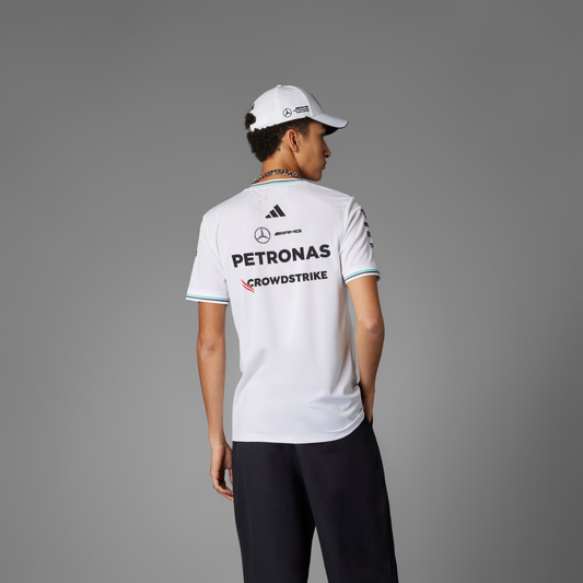 AMG Petronas Tee Shirt Team 2025 - Blanc