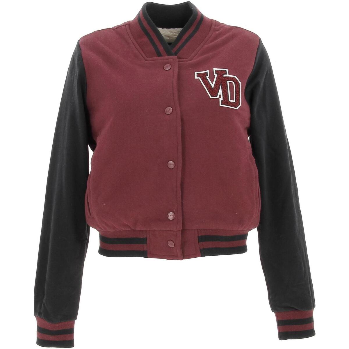VD Veste Teddy MINI - Bordeaux