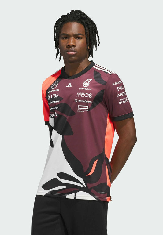 AMG Petronas Tee Shirt Team 2025 - Edition Spéciale Miami