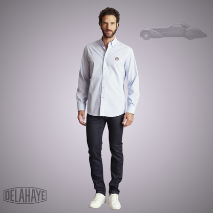 Delahaye Chemise "Caracal" - Bleu Ciel