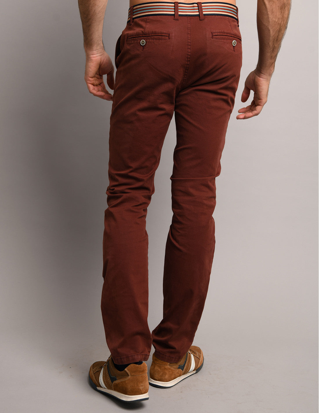 Delahaye Pantalon Chino - Rouille