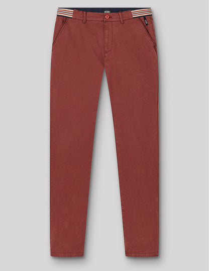 Delahaye Pantalon Chino - Rouille