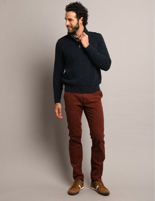Delahaye Pantalon Chino - Rouille