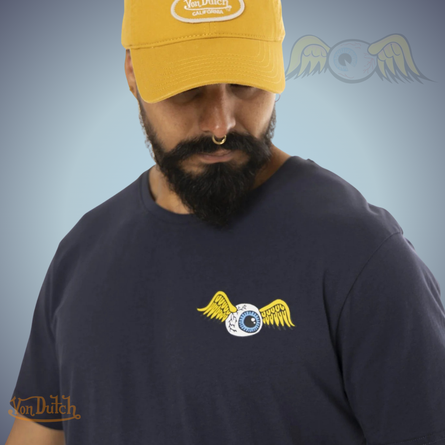 VD Tee Shirt "Eye" - Marine