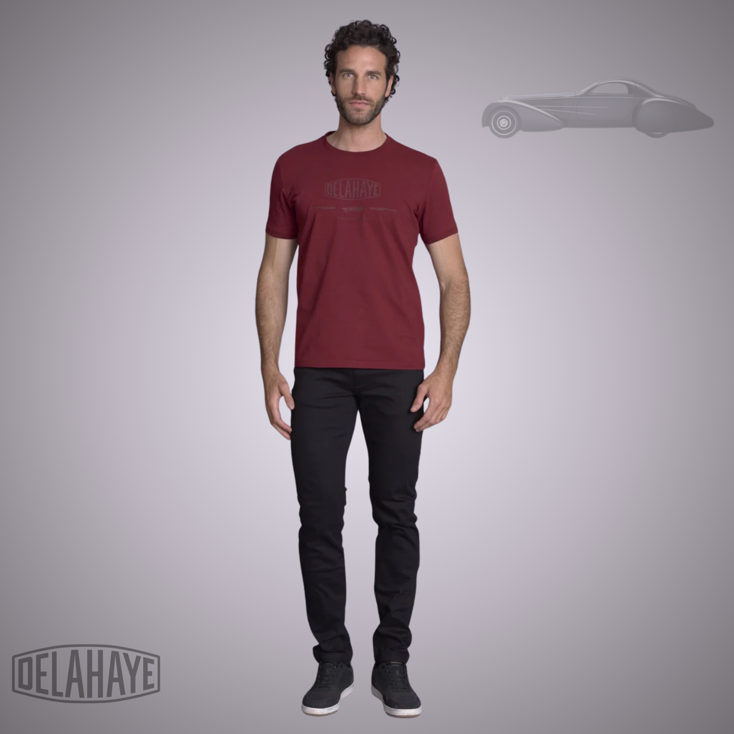 Delahaye Tee Shirt "Lovusantu" - Rubis