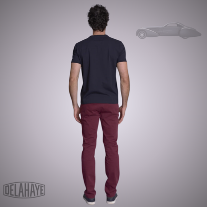 Delahaye Tee Shirt "Lovusantu" - Bleu nuit
