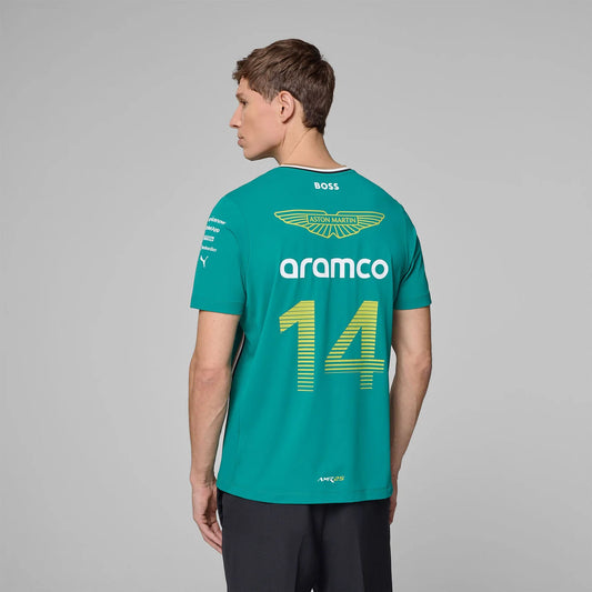 Aston Martin F1 Tee Shirt "Alonso" 2025