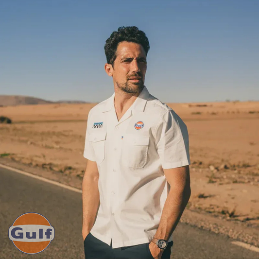 Gulf Chemise "Mechanics" - Blanc