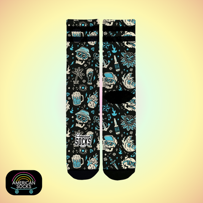 Américan Socks Chaussettes "Dopamine" - Mid High