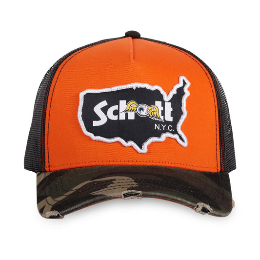 VD x Schott Casquette "Camo"