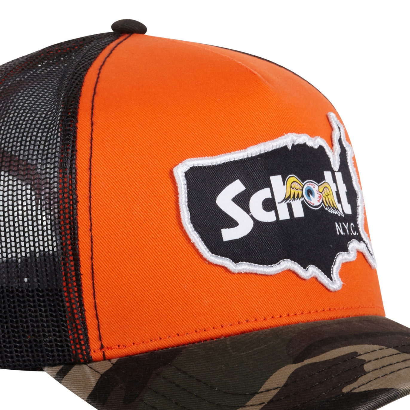 VD x Schott Casquette "Camo"