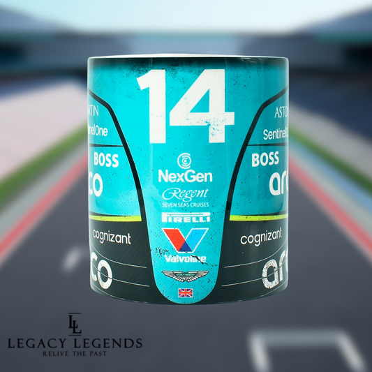 LL Mug Fernando Alonso Aston Martin #14 2025