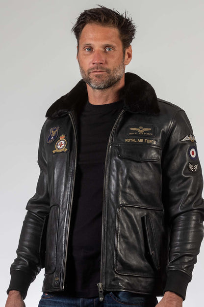 RAF Cuir Gibson - Noir