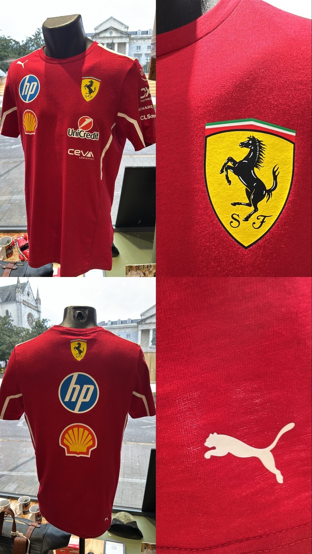 Scuderia Ferrari Tee Shirt Team 2025