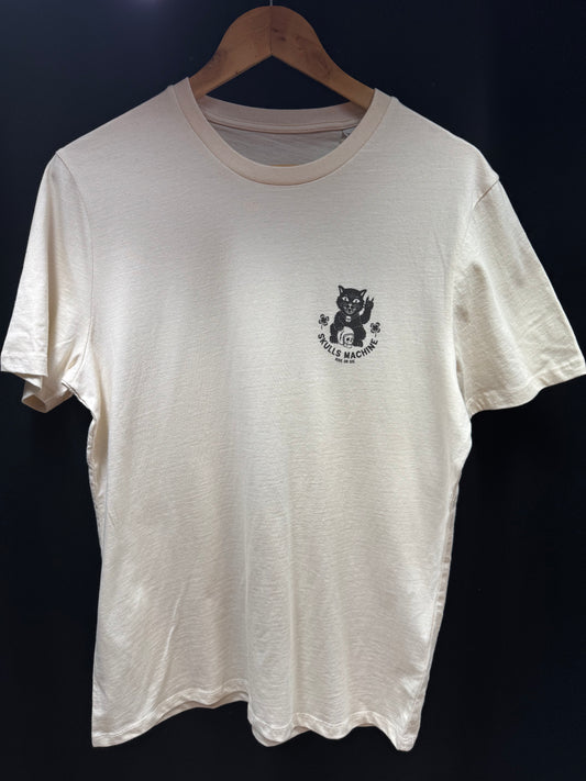 Skulls Machine Tee Shirt Print MOTO - RAW