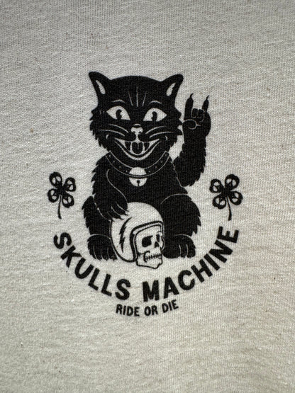 Skulls Machine Tee Shirt Print MOTO - RAW