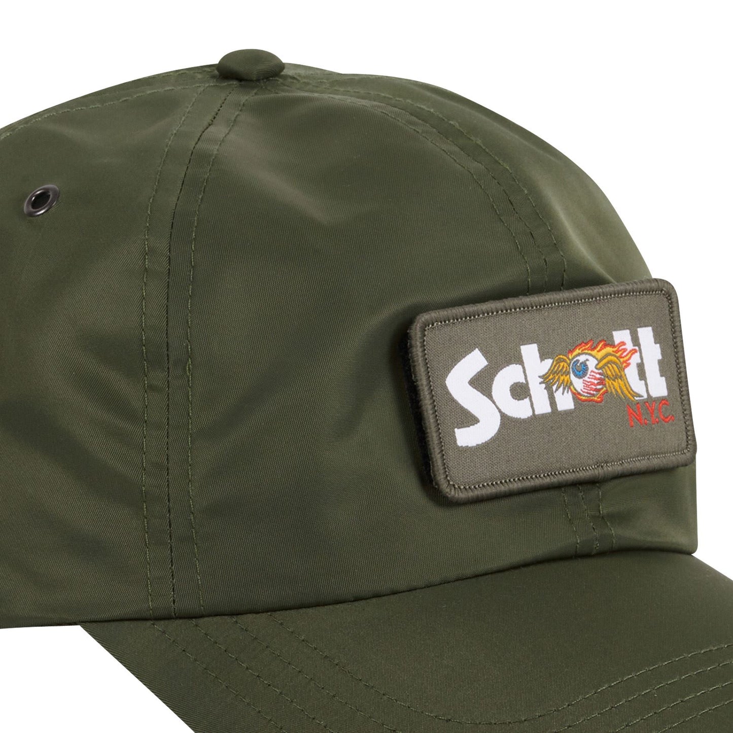 VD x Schott Casquette "Jet" - Kaki