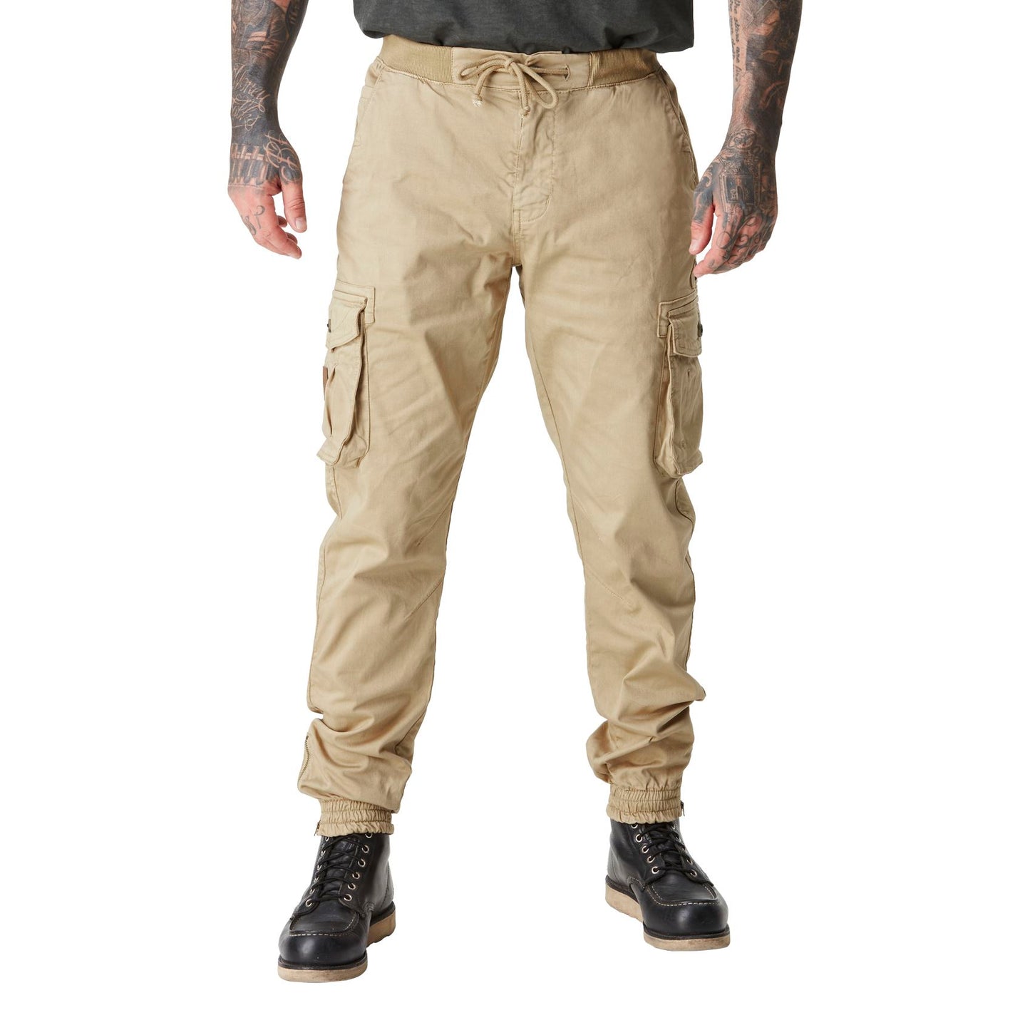 VD Pantalon Cargo MICK - Beige - 1 en stock