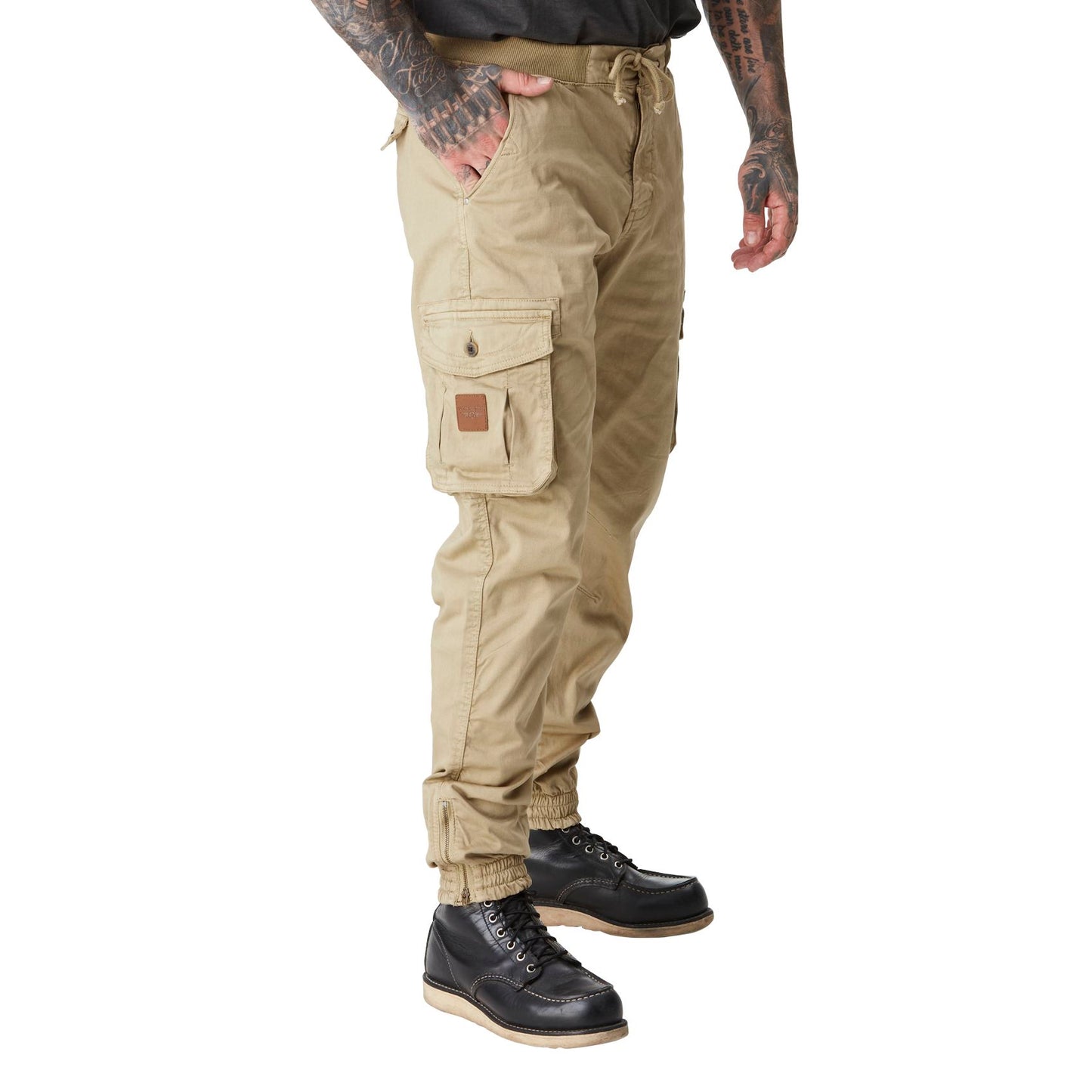 VD Pantalon Cargo MICK - Beige - 1 en stock