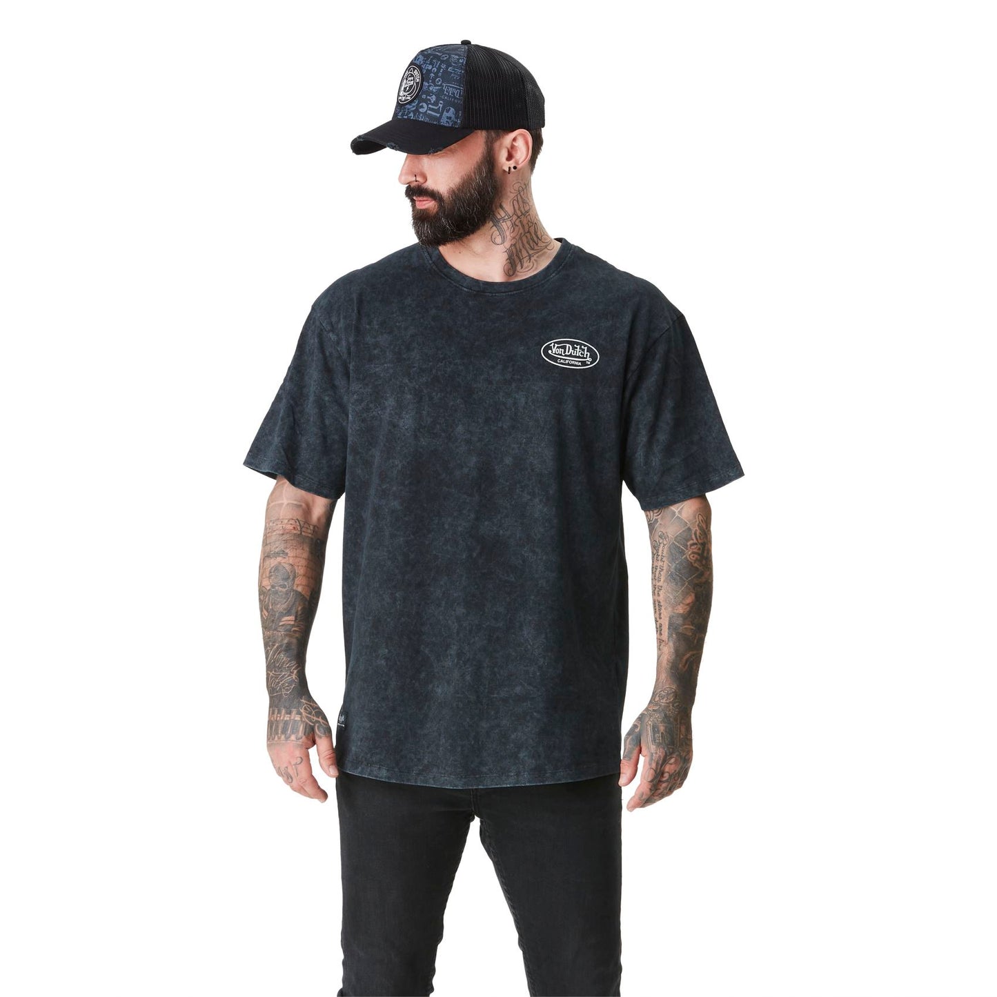 VD Tee Shirt Oversize SKULLY - Gris