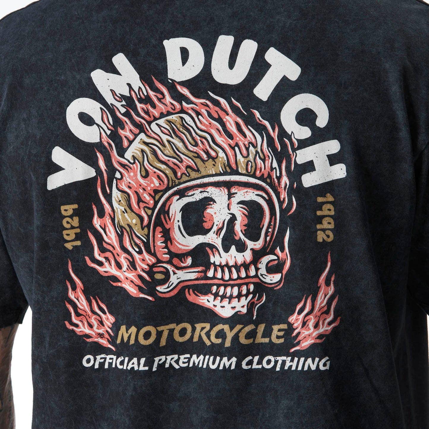 VD Tee Shirt Oversize SKULLY - Gris
