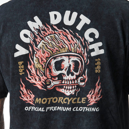 VD Tee Shirt Oversize SKULLY - Gris