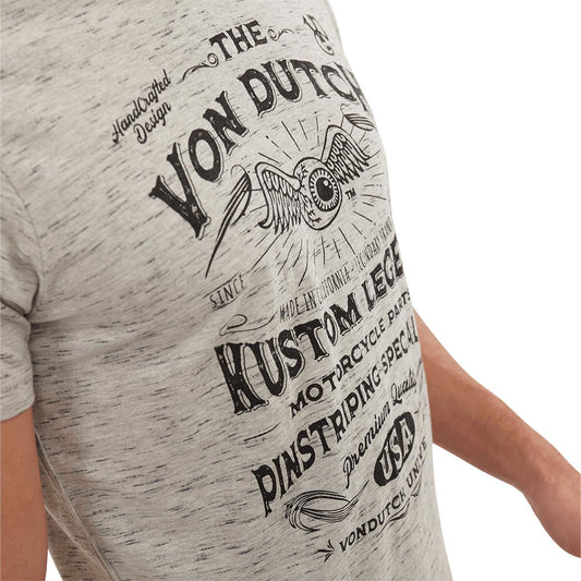 VD T-Shirt Manches Courtes LIST Jusqu'au 4XL - 1 en stock